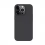 Evelatus Apple iPhone 13 Pro Max Capa de silicone Premium Soft Touch cinzento-carvão