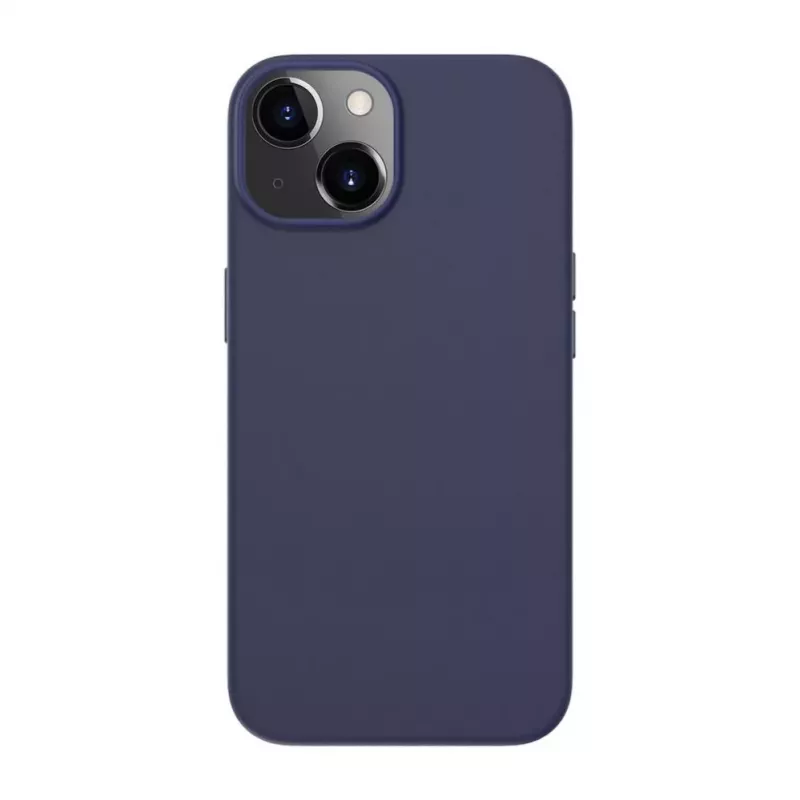 Evelatus Apple iPhone 14 Capa em pele genuína com MagSafe azul