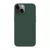 Evelatus Apple iPhone 14 Capa em pele genuína com MagSafe verde-escuro