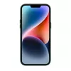 Evelatus Apple iPhone 14 Capa em pele genuína com MagSafe verde-escuro