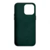 Evelatus Apple iPhone 14 Capa em pele genuína com MagSafe verde-escuro