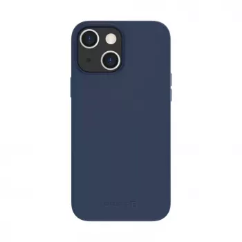 Evelatus Apple iPhone 14 Plus Capa em pele genuína com MagSafe azul