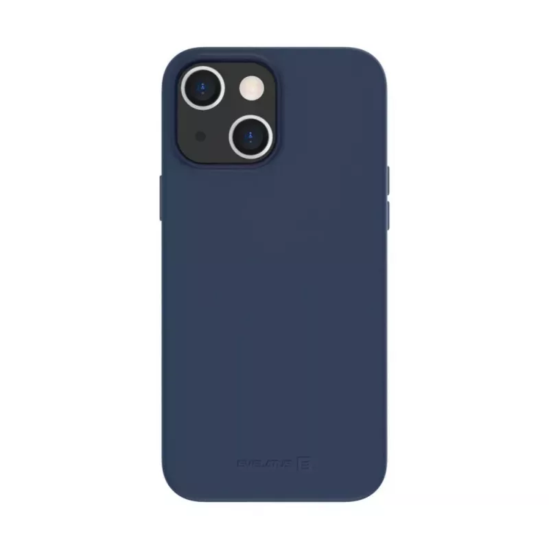 Evelatus Apple iPhone 14 Plus Capa em pele genuína com MagSafe azul
