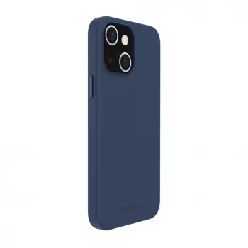 Evelatus Apple iPhone 14 Plus Capa em pele genuína com MagSafe azul