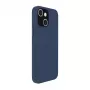 Evelatus Apple iPhone 14 Plus Capa em pele genuína com MagSafe azul