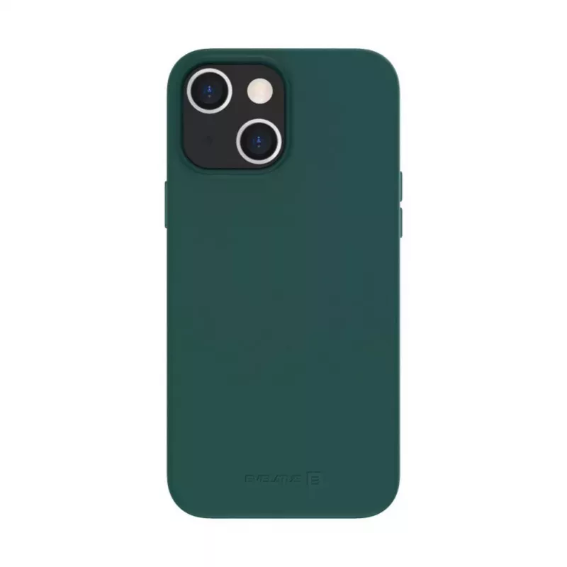 Evelatus Apple iPhone 14 Plus Capa em pele genuína com MagSafe verde-escuro