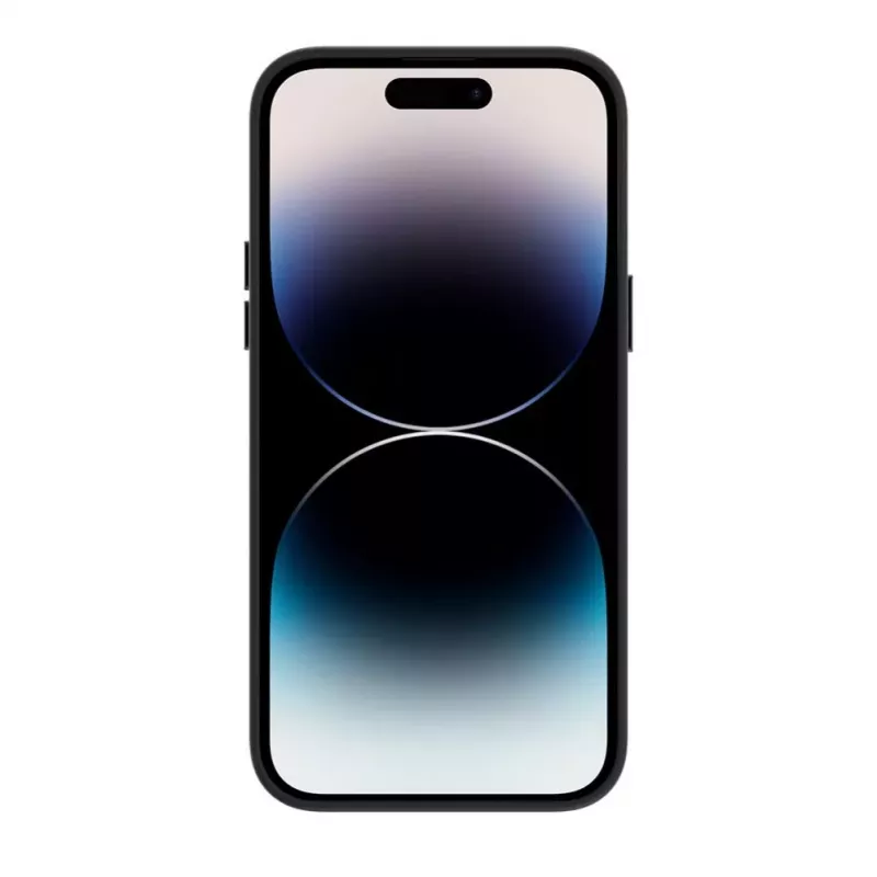 Evelatus Apple iPhone 14 Pro Capa em pele genuína com MagSafe preta