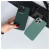 Evelatus Apple iPhone 14 Pro Capa em pele genuína com MagSafe verde-escuro