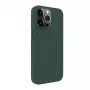Evelatus Apple iPhone 14 Pro Max Capa em pele genuína com MagSafe verde-escuro