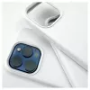 Evelatus Capa em Silicone Premium Soft Touch Branca para Apple iPhone 14 Pro