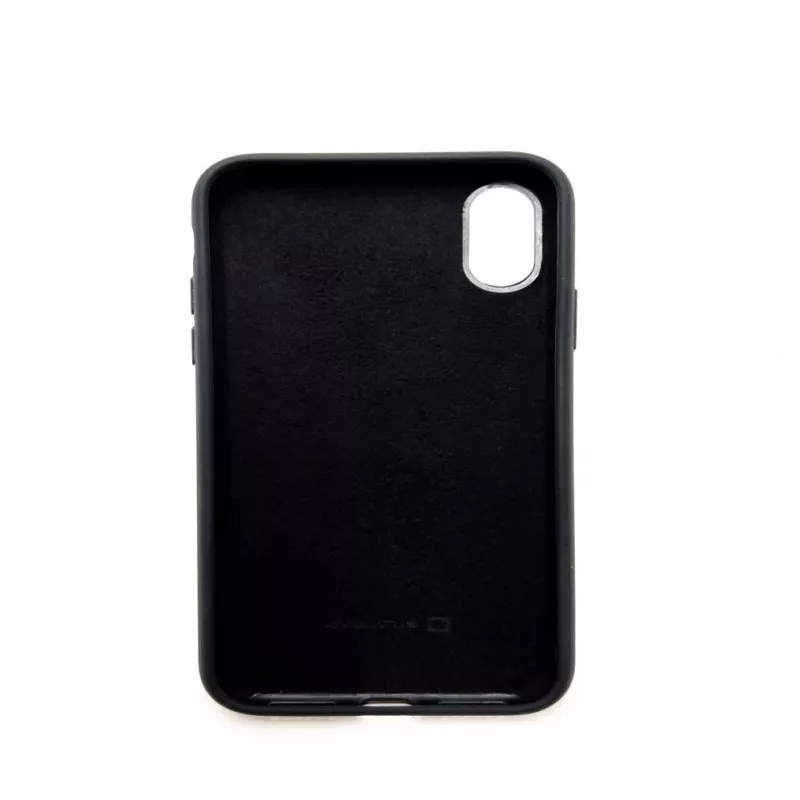 Evelatus Capa em Silicone Premium Soft Touch Preta para Apple iPhone X/XS