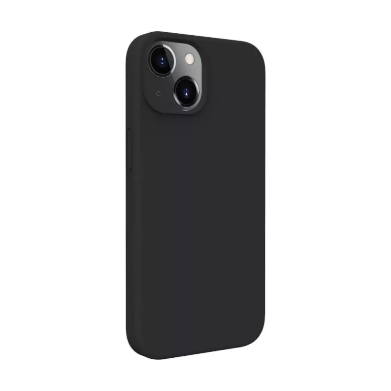 Evelatus Capa em Silicone Premium Soft Touch com MagSafe Preta para Apple iPhone 14 / 13