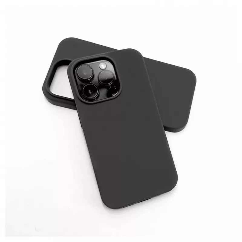 Evelatus Capa em Silicone Premium Soft Touch com MagSafe Preta para Apple iPhone 14 Pro Max
