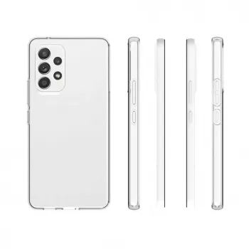 Evelatus Capa de silicone transparente para Samsung Galaxy A04s / A13 5G 1,5mm TPU