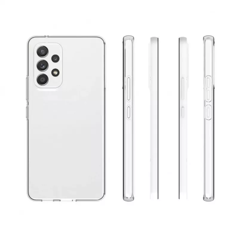 Evelatus Capa de silicone transparente para Samsung Galaxy A04s / A13 5G 1,5mm TPU