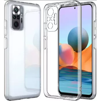 Evelatus Capa de silicone transparente para Xiaomi Redmi 11 Prime 5G 1,5mm TPU