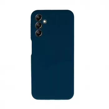 Evelatus Capa de silicone nano para Samsung Galaxy A14 5G TPU azul meia-noite