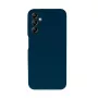 Evelatus Capa de silicone nano para Samsung Galaxy A14 5G TPU azul meia-noite