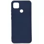Evelatus Capa de silicone nano TPU para Xiaomi Redmi A1+ azul meia-noite