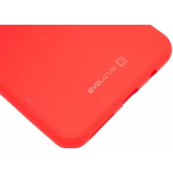 Evelatus Capa de silicone nano para Xiaomi Redmi A1 / A2 Soft Touch TPU vermelha