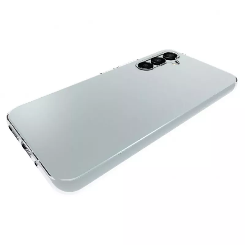Evelatus Capa de silicone transparente para Samsung Galaxy S23 Plus 1,5mm TPU