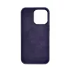 Evelatus Capa de silicone Premium MagSafe Soft Touch para Apple iPhone 13 Pro Max azul meia-noite