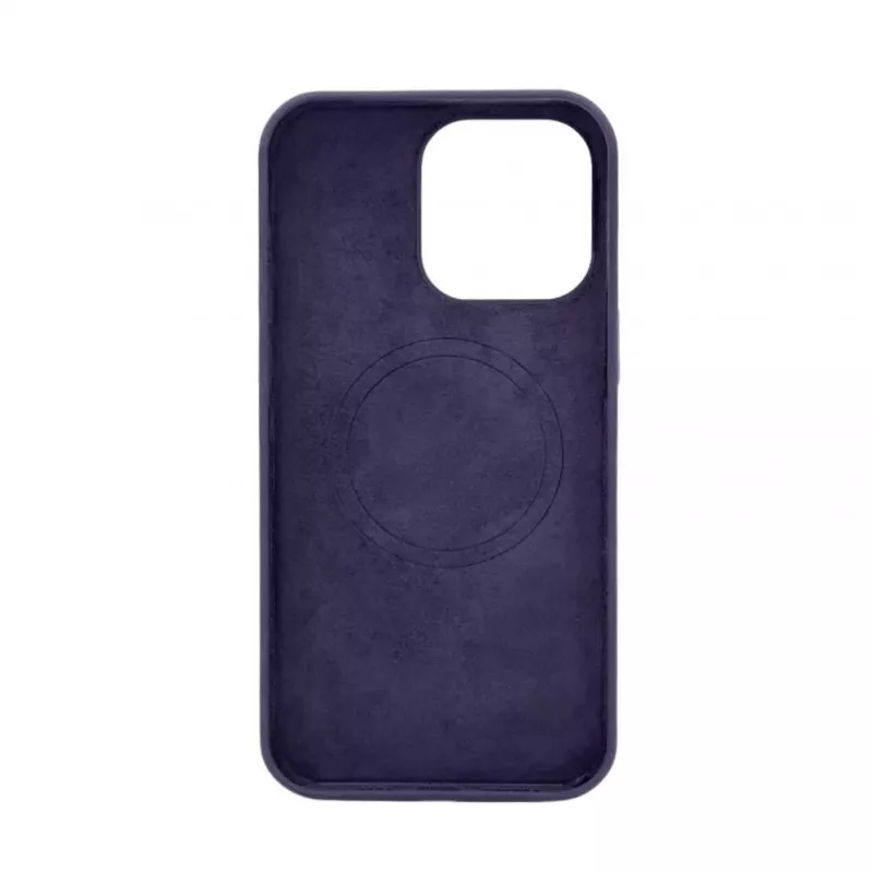 Evelatus Capa de silicone Premium MagSafe Soft Touch para Apple iPhone 12 Pro Max azul meia-noite