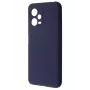 Evelatus Capa de silicone Premium Soft Touch para Xiaomi Redmi Note 12 / Poco X5 azul meia-noite