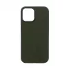 Evelatus Capa de silicone Premium MagSafe Soft Touch para Apple iPhone 12 Pro verde-escura