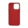 Evelatus Capa de silicone Premium MagSafe Soft Touch para Apple iPhone 14 Plus vermelho-escura