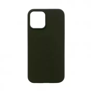 Evelatus Capa de silicone Premium MagSafe Soft Touch para Apple iPhone 14 Plus verde-escura