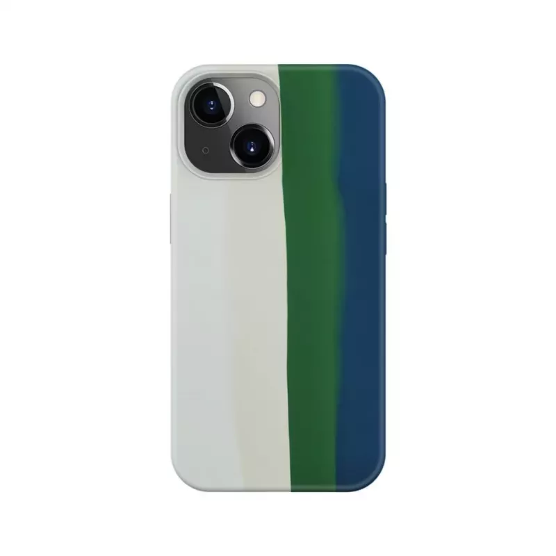 Evelatus Capa de silicone para Apple iPhone 14 multicolor verde