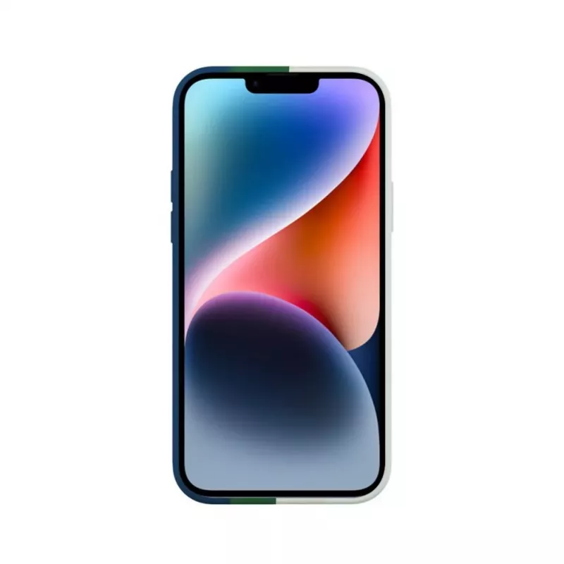Evelatus Capa de silicone para Apple iPhone 14 multicolor verde