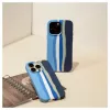 Evelatus Capa de silicone para Apple iPhone 14 Pro Max multicolor azul