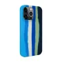 Evelatus Capa de silicone para Apple iPhone 14 Pro Max multicolor azul