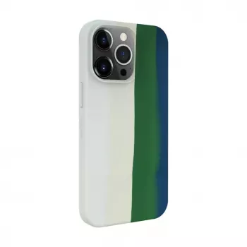 Evelatus Capa de silicone para Apple iPhone 14 Pro Max multicolor verde