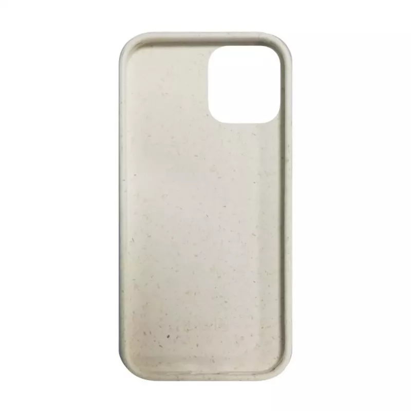 iLike Capa de silicone para Apple iPhone 12 Pro Max Eco Print Design branca