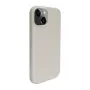 iLike Capa de silicone e plástico para Apple iPhone 13 Eco Print Design branca
