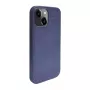 iLike Capa de silicone e plástico para Apple iPhone 13 Eco Print Design azul