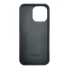 iLike Capa de silicone e plástico para Apple iPhone 13 Pro Eco Print Design preta