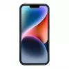 iLike Capa de silicone e plástico para Apple iPhone 14 Eco Print Design preta
