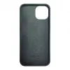 iLike Capa de silicone e plástico para Apple iPhone 14 Eco Print Design preta
