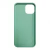 iLike Capa de silicone e plástico para Apple iPhone 14 Eco Print Design flor verde