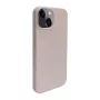 iLike Capa de silicone e plástico para Apple iPhone 14 Eco Print Design bege