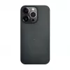 iLike Capa de silicone e plástico para Apple iPhone 14 Pro Max Eco Print Design preta