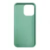 iLike Capa de silicone e plástico para Apple iPhone 14 Pro Max Eco Print Design flor verde