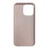 iLike Capa de silicone e plástico para Apple iPhone 14 Pro Eco Print Design bege
