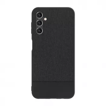 iLike Capa traseira em pele sintética para Samsung Galaxy A14 5G preta