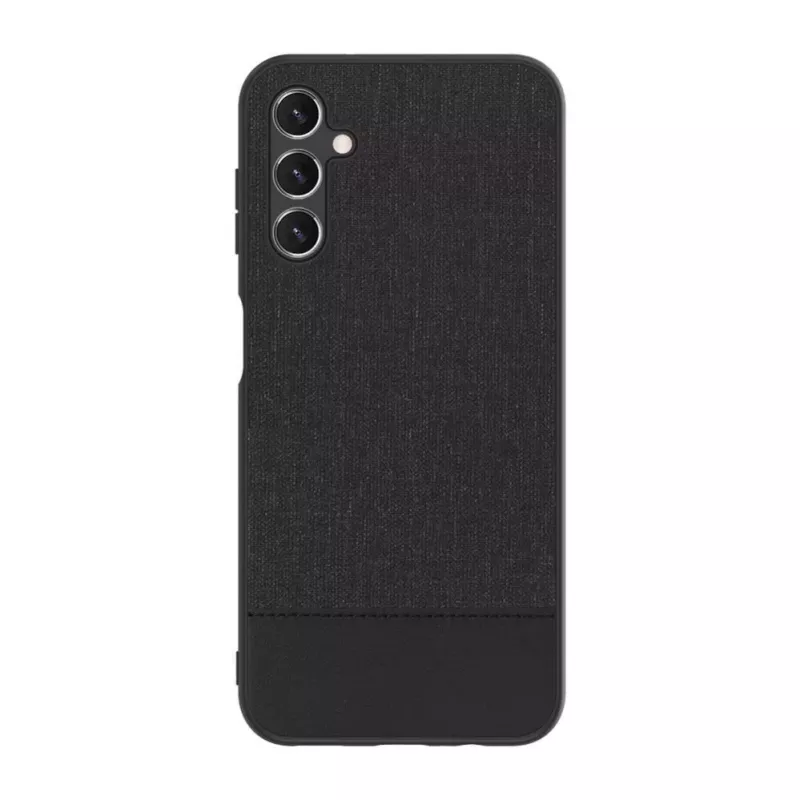 iLike Capa traseira em pele sintética para Samsung Galaxy A14 5G preta