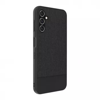 iLike Capa traseira em pele sintética para Samsung Galaxy A14 5G preta
